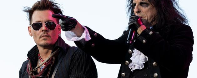 Johnny Depp und Alice Cooper Johnny Depp und Alice Cooper
