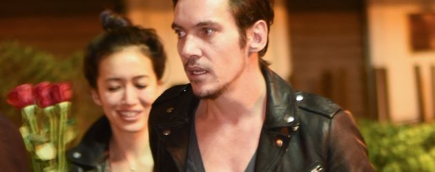 Jonathan Rhys Meyers und Mara Lane Jonathan Rhys Meyers und Mara Lane