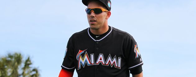 Jose Fernandez beim Training der Miami Marlins Jose Fernandez beim Training der Miami Marlins