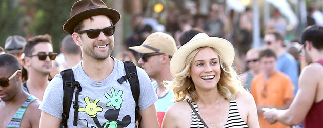 Diane Kruger und Joshua Jackson auf dem Coachella Festival 2014 Diane Kruger und Joshua Jackson auf dem Coachella Festival 2014
