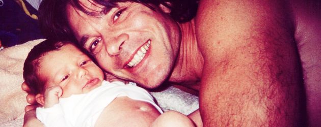 Jürgen Drews mit Joelina Drews als Baby Jürgen Drews mit Joelina Drews als Baby