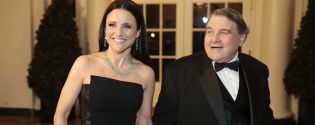 Julia und William Louis-Dreyfus beim US-Staatsbankett zu Ehren des französischen Präsidenten '14 Julia und William Louis-Dreyfus beim US-Staatsbankett zu Ehren des französischen Präsidenten '14