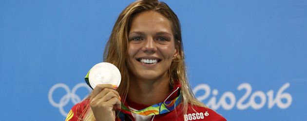 Julija Jefimowa gewinnt in Rio 2016 über 100-Meter-Brust Silber Julija Jefimowa gewinnt in Rio 2016 über 100-Meter-Brust Silber