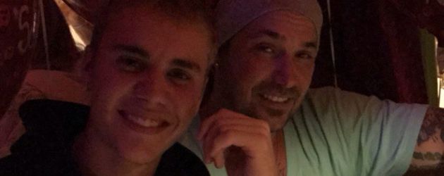 Justin Bieber mit John Shahidi auf dem Oktoberfest Justin Bieber mit John Shahidi auf dem Oktoberfest