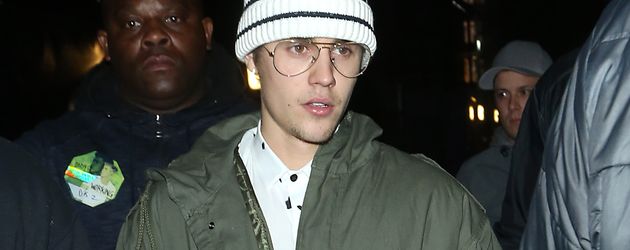 Justin Bieber nach einer Party-Nacht in London Justin Bieber nach einer Party-Nacht in London