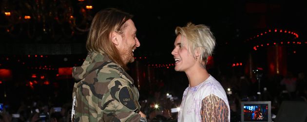 Justin Bieber und David Guetta Justin Bieber und David Guetta