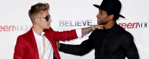 Justin Bieber und Usher Justin Bieber und Usher