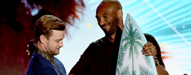 Justin Timberlake und Kobe Bryant bei den Teen Choice Awards in Los Angeles Justin Timberlake und Kobe Bryant bei den Teen Choice Awards in Los Angeles