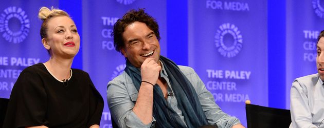 Kaley Cuoco und Johnny Galecki auf dem "Annual Paleyfest" in Los Angeles Kaley Cuoco und Johnny Galecki auf dem "Annual Paleyfest" in Los Angeles