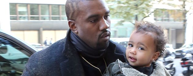 Kanye West und North West Kanye West und North West