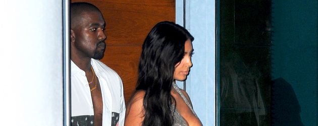 Kanye West und Kim Kardashian in Miami Kanye West und Kim Kardashian in Miami
