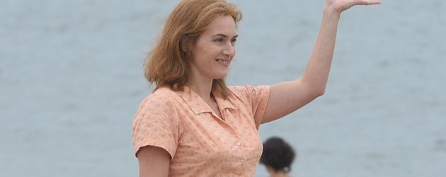 Kate Winslet beim Dreh des neuen Woody Allen Films in New York Kate Winslet beim Dreh des neuen Woody Allen Films in New York