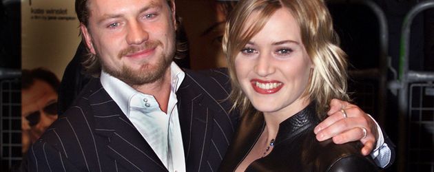 Kate Winslet und Jim Threapleton, London, 2000 Kate Winslet und Jim Threapleton, London, 2000