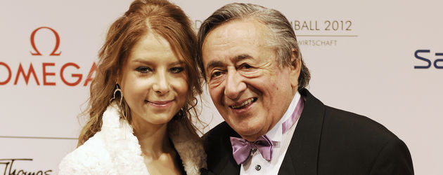 Anastasia 'Katzi' Sokol mit Richard Lugner Anastasia 'Katzi' Sokol mit Richard Lugner