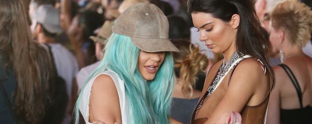 Kylie Jenner, Kendall Jenner und Hailey Baldwin Kylie Jenner, Kendall Jenner und Hailey Baldwin