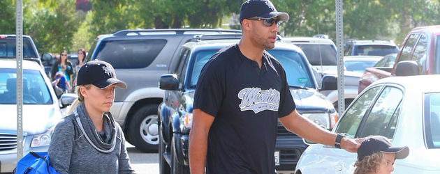 Kendra Wilkinson, Hank Baskett und Hank Baskett IV Kendra Wilkinson, Hank Baskett und Hank Baskett IV