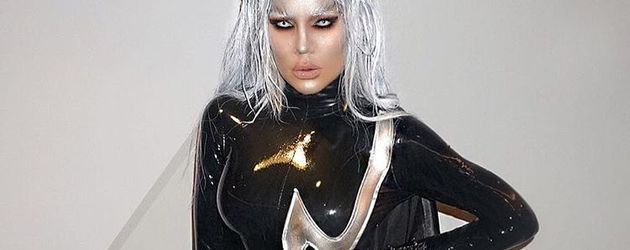 Khloe Kardashian als Storm an Halloween 2016 Khloe Kardashian als Storm an Halloween 2016