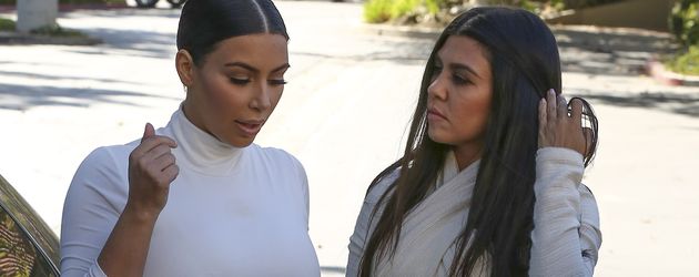 Kim Kardashian und Kourtney Kardashian Kim Kardashian und Kourtney Kardashian