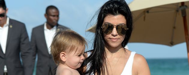 Kourtney Kardashian und Reign Disick Kourtney Kardashian und Reign Disick