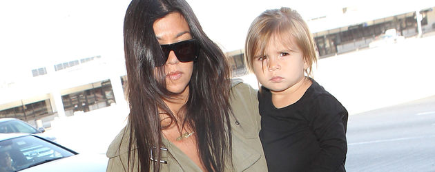 Kourtney Kardashian, Penelope Disick und Mason Disick Kourtney Kardashian, Penelope Disick und Mason Disick