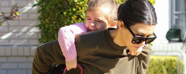 Kourtney Kardashian und Penelope Disick Kourtney Kardashian und Penelope Disick