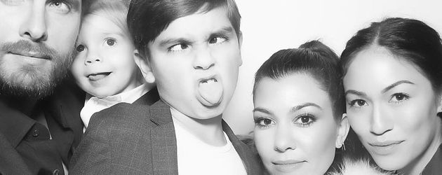 Kourtney Kardashians Xmas-Karte Kourtney Kardashians Xmas-Karte