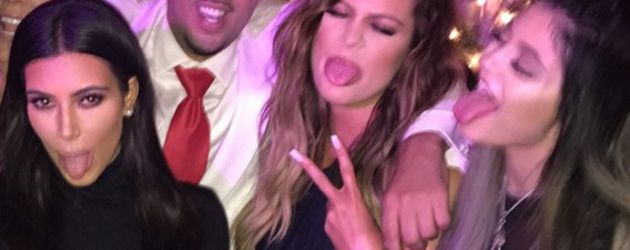Khloe Kardashian, Kylie Jenner, Kim Kardashian, Kris Jenner und French Montana Khloe Kardashian, Kylie Jenner, Kim Kardashian, Kris Jenner und French Montana