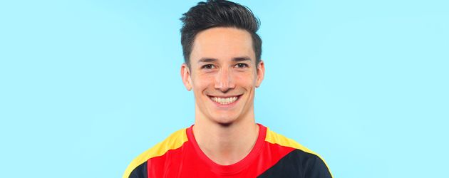 Kunstturner Marcel Nguyen bei einem Fototermin in Hamburg Kunstturner Marcel Nguyen bei einem Fototermin in Hamburg