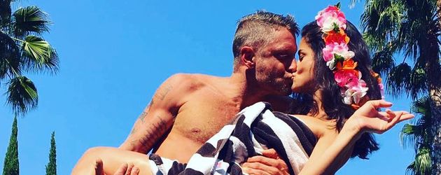 Lapo Elkann mit Shermine Shahrivar Lapo Elkann mit Shermine Shahrivar