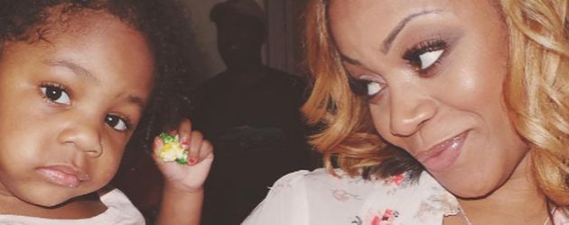 LaTavia Roberson mit Tochter Lyric Richard LaTavia Roberson mit Tochter Lyric Richard