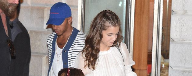 Lewis Hamilton und Barbara Palvin in Venedig Lewis Hamilton und Barbara Palvin in Venedig