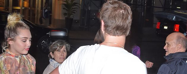 Liam Hemsworth und Miley Cyrus in New York Liam Hemsworth und Miley Cyrus in New York