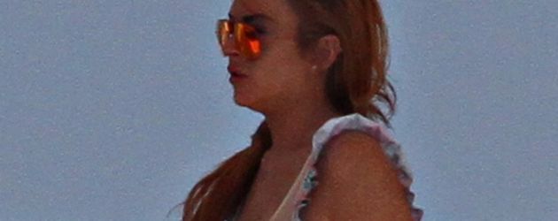 Lindsay Lohan auf einer Yacht in Italien Lindsay Lohan auf einer Yacht in Italien