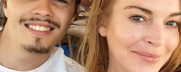 Lindsay Lohan und Egor Tarabsov im Juli 2016 Lindsay Lohan und Egor Tarabsov im Juli 2016