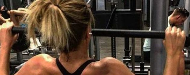Lisa G. im Fitnessstudio Lisa G. im Fitnessstudio