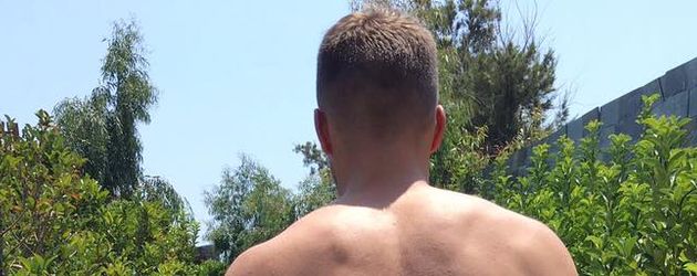 Lukas Podolski mit seinem Sohn Louis Gabriel Podolski Lukas Podolski mit seinem Sohn Louis Gabriel Podolski