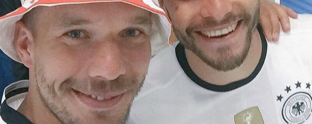 Lukas Podolski und Jonas Hector Lukas Podolski und Jonas Hector