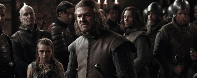 Maisie Williams und Sean Bean Maisie Williams und Sean Bean