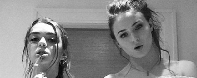 Sophie Turner und Maisie Williams Sophie Turner und Maisie Williams
