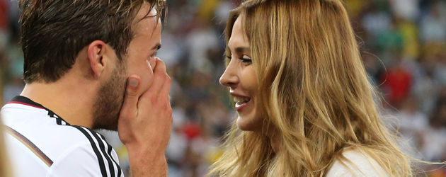 Mario Götze und Ann-Kathrin Brömmel Mario Götze und Ann-Kathrin Brömmel