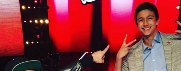 Mark Forster und "The Voice Kids"-Gewinner Lukas Mark Forster und "The Voice Kids"-Gewinner Lukas