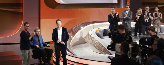 Samuel Koch, Till Schweiger und Markus Lanz Samuel Koch, Till Schweiger und Markus Lanz