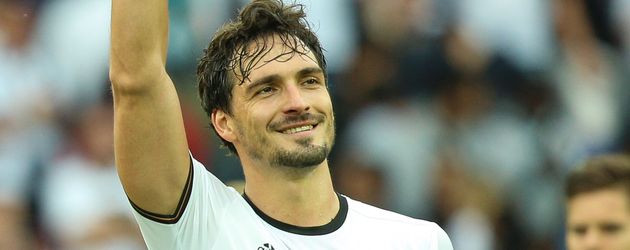 Mats Hummels nach dem Nordirland-Spiel bei der EM 2016 Mats Hummels nach dem Nordirland-Spiel bei der EM 2016