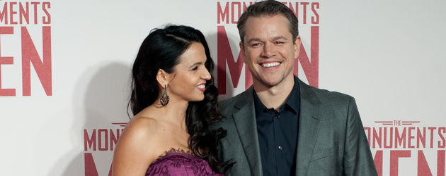 Matt Damon und Luciana Barroso Matt Damon und Luciana Barroso