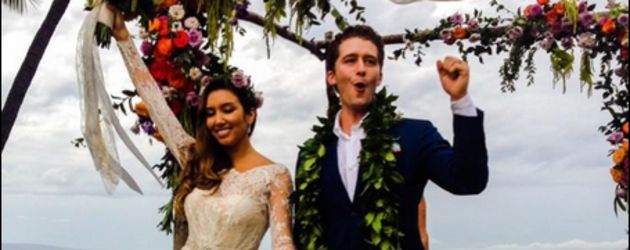 Renee Puente und Matthew Morrison Renee Puente und Matthew Morrison