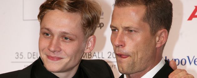 Matthias Schweighöfer und Til Schweiger 2008 in München Matthias Schweighöfer und Til Schweiger 2008 in München