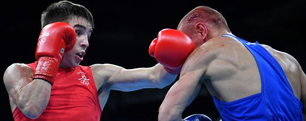 Michael Conlan und Wladimir Nikitin im Olympia-Box-Viertelfinale Michael Conlan und Wladimir Nikitin im Olympia-Box-Viertelfinale