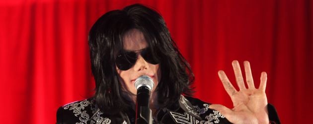 Michael Jackson bei der Präsentation seiner Sommer-Tournee 2009 Michael Jackson bei der Präsentation seiner Sommer-Tournee 2009