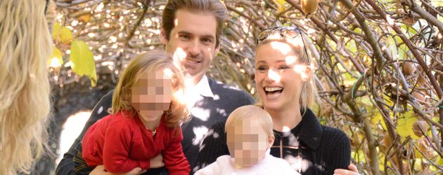 Michelle Hunziker, Tomaso Trussardi, Sole Trussardi und Celeste Trussardi Michelle Hunziker, Tomaso Trussardi, Sole Trussardi und Celeste Trussardi