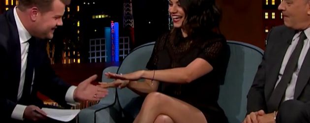 Mila Kunis, Tom Hanks und James Corden Mila Kunis, Tom Hanks und James Corden